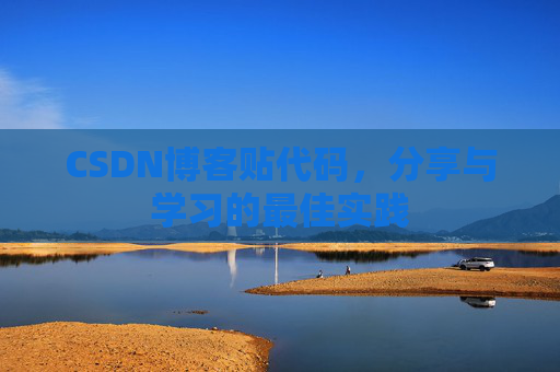 CSDN博客贴代码，分享与学习的最佳实践